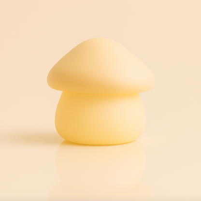 Skorter | Paddie Mushroom Night Light – Soft Silicone Lamp for Kids
