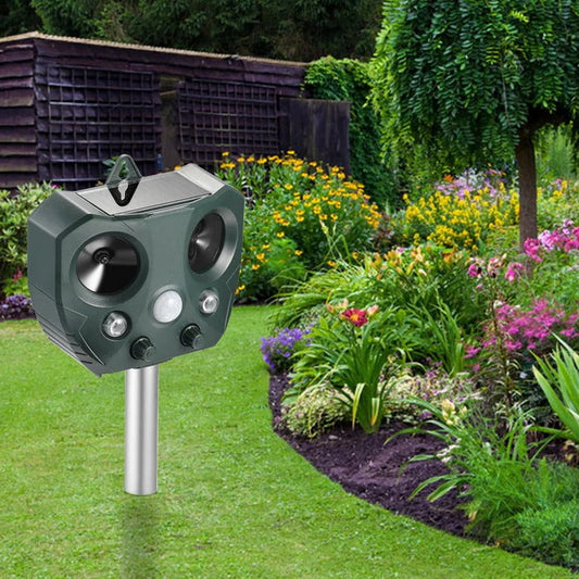 Skorter | Solar Ultrasonic Animal Repeller For Gardens