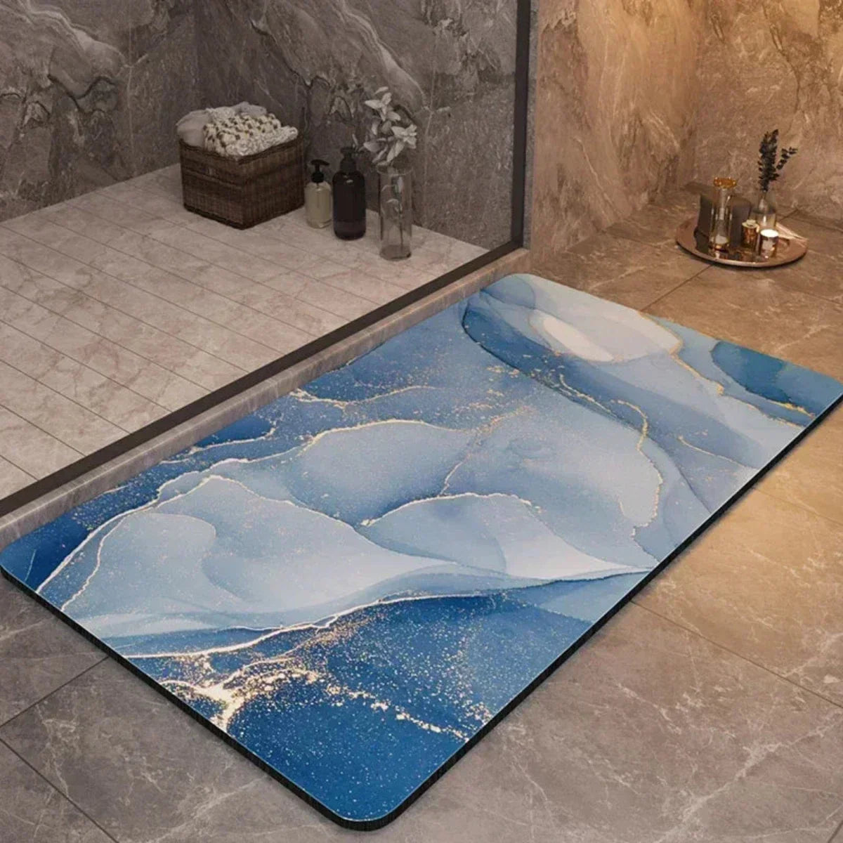 Skorter | Anti-Slip Quick Dry Bath Mat – Ultra Absorbent Design
