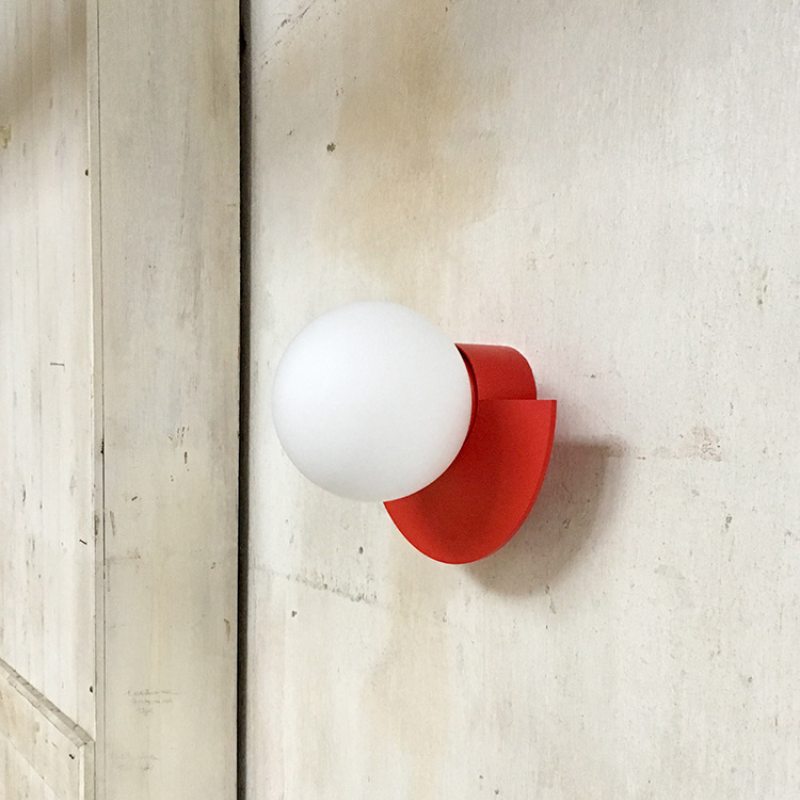 Skorter | Valentina Modern LED Wall Lamp Metal Glass Bedroom Living Room