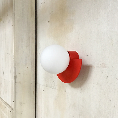 Skorter | Valentina Modern LED Wall Lamp Metal Glass Bedroom Living Room