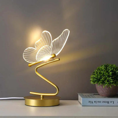 Skorter | Luxury Butterfly Table Lamp – Elegant LED Mood Lighting for Home & Office