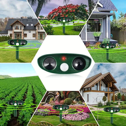 Skorter | Solar-Powered Animal Repeller With Ultrasound