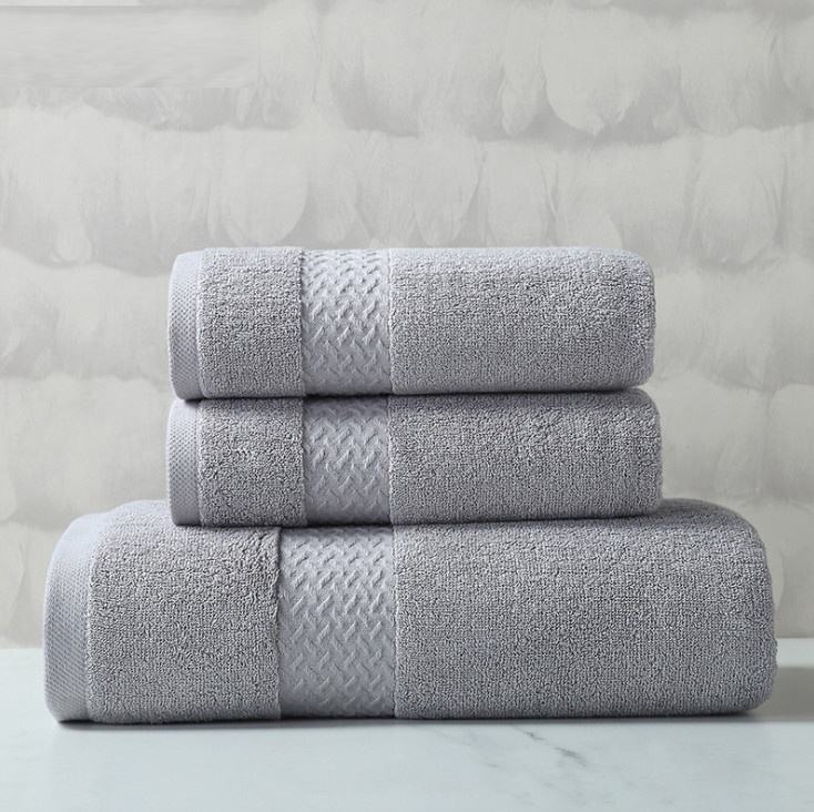 Skorter | 100% Egyptian Cotton Bath Towel 70x140cm - grey