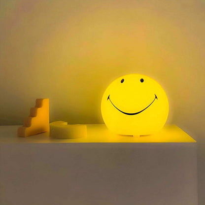 Skorter | SmileyGlow Night Lamp | Dimmable LED Bedside Light with Modern Design & Warm Ambience