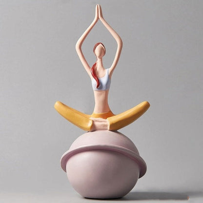 Skorter | Yoga Lady Figurine Sculpture
