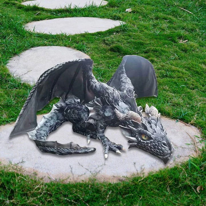 Skorter | Crouching Dragon Guardian Statue