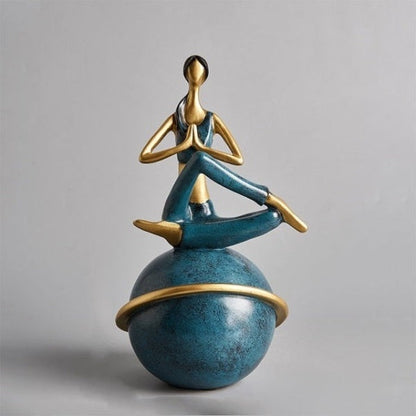 Skorter | Yoga Lady Figurine Sculpture