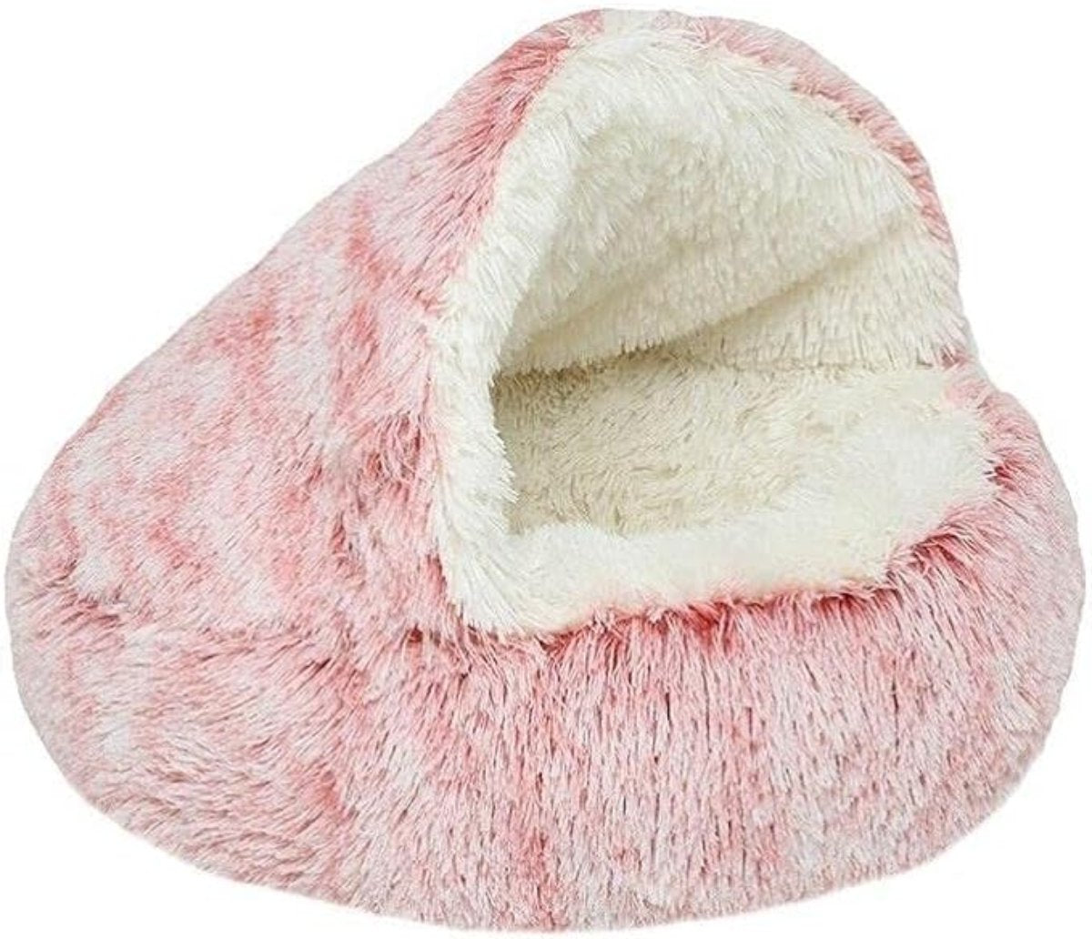 Skorter | Cozy Cave Pet Bed | Calming & Comfortable Dog Bed for Deep Relaxation