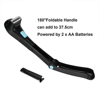 Body Hair Removal Men Electric Back Shaver Razor Manscaping Trimmer Foldable