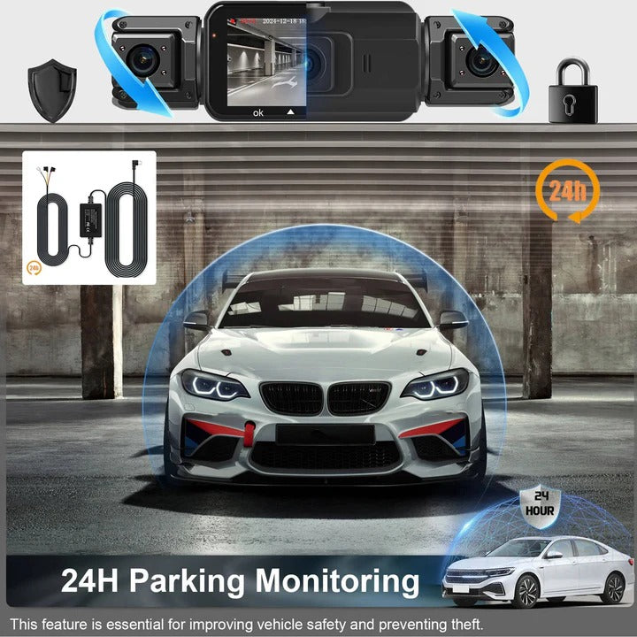 Skorter | Smart Car Dash Camera System with Night Vision and WiFi