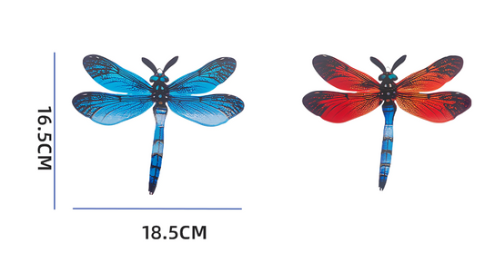Skorter | 1/2 pieces Lively Metal Wildbite Wall Art - Artistic Outdoor Decoration for Gardens, Houses & Events - Durable, Versatile & Eye-Catching - A Perfect Gift Idea for Any Occasion