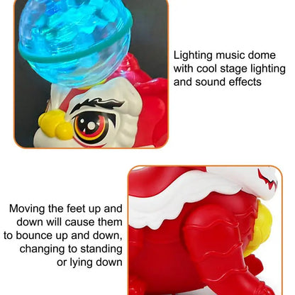 Skorter | Dancing Lion - Creative Toy - Stimulates Imagination - Enhances Motor Skills