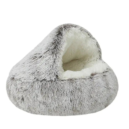 Skorter | Cozy Cave Pet Bed | Calming & Comfortable Dog Bed for Deep Relaxation