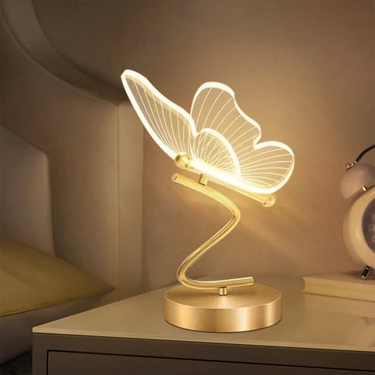 Skorter | Luxury Butterfly Table Lamp – Elegant LED Mood Lighting for Home & Office