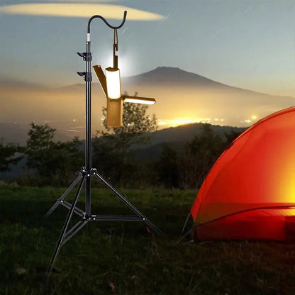 Skorter | All-in-One Camping Lamp | Rechargeable Outdoor Light with Adjustable Brightness & Long Battery Life