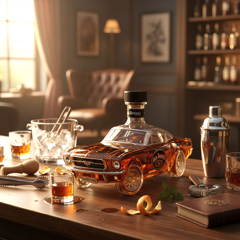 Skorter | Mustang Car Shaped Whiskey Decanter for Home Bar