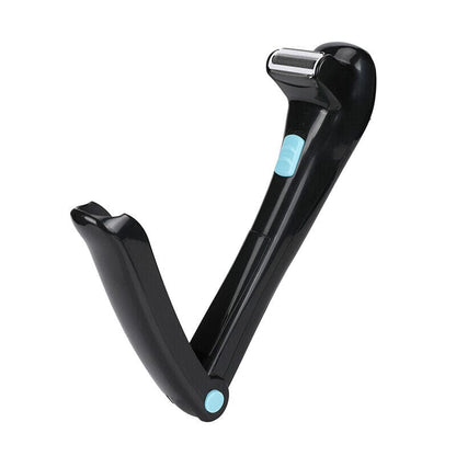 Body Hair Removal Men Electric Back Shaver Razor Manscaping Trimmer Foldable
