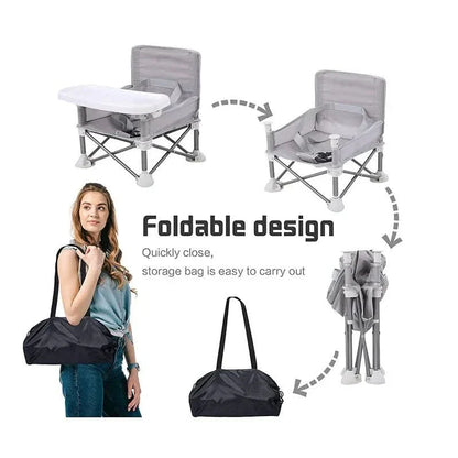 Skorter | BabyGo Seat – Portable high chair for safe seating on the go