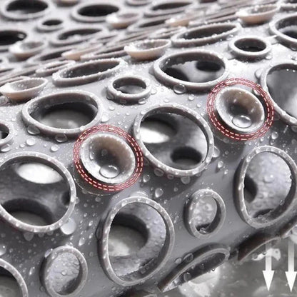 Skorter | AquaGuard Non-Slip Shower Mat – Hygienic Bath Mat with Suction Cups and Quick-Drying Design