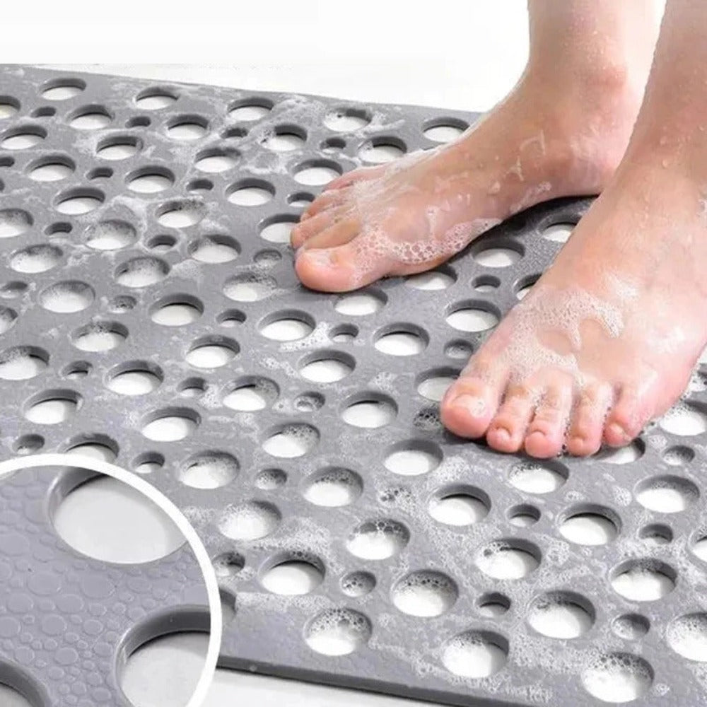 Skorter | AquaGuard Non-Slip Shower Mat – Hygienic Bath Mat with Suction Cups and Quick-Drying Design