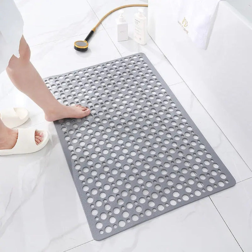 Skorter | AquaGuard | Non-Slip Shower Mat with Anti-Skid Grip & Quick Drainage