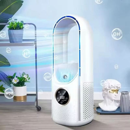 Skorter | CoolMist – Blade-Free Fan with Air Purifier