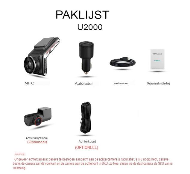 Skorter | 4K Dual Dash Cam Front and Rear – F1.8 Lens, Night Vision & 24/7 Parking Mode | DriveCam