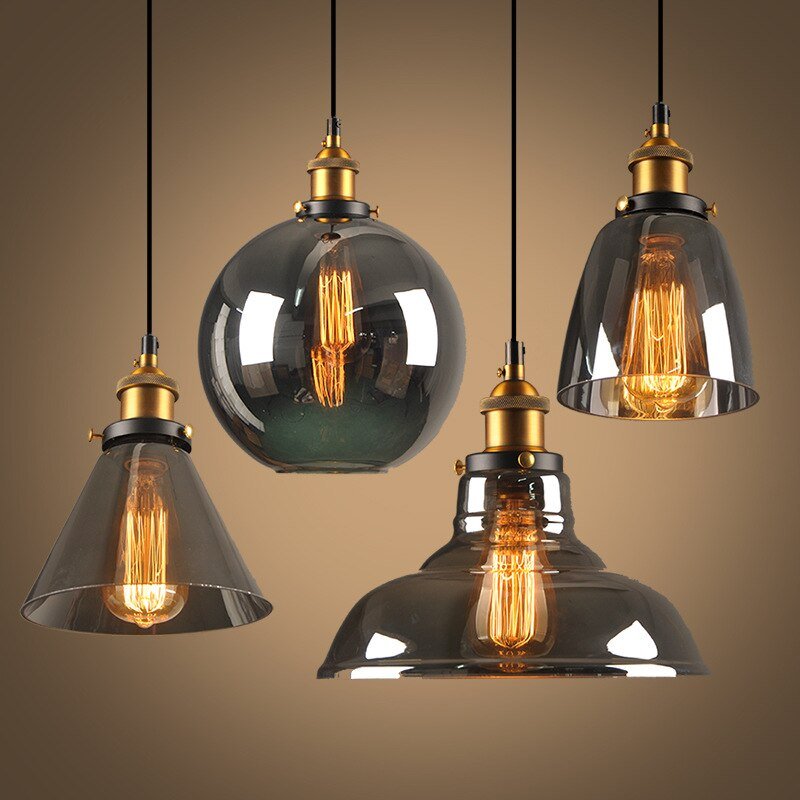 Skorter | GlassHaven – Elegant Industrial Pendant Lamp