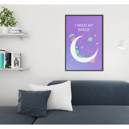 Skorter | I Need My Space Premium Matte vertical posters