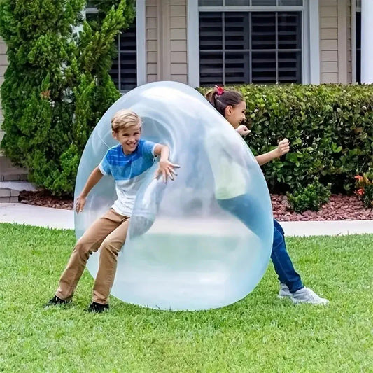Skorter | Inflatable Ball Bubbles Water Filled Transparent Bubble Ball TPR Inflatable Ball