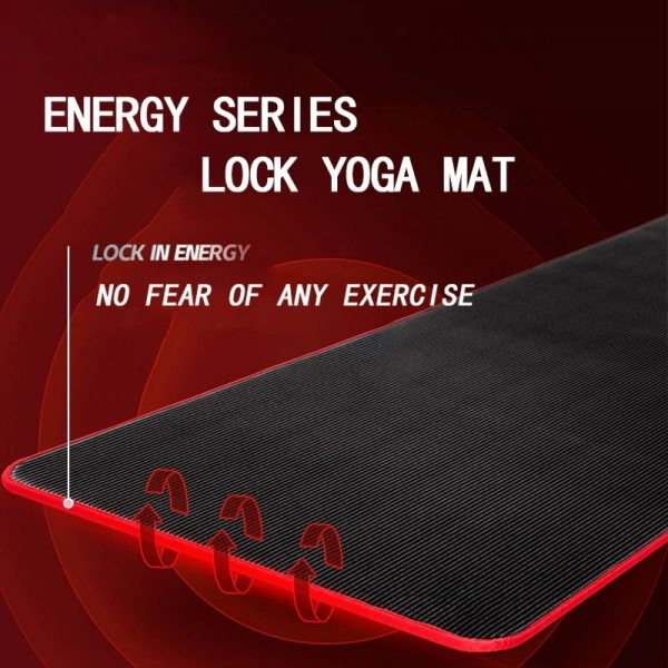 Skorter | Fitness mat men's high-density exercise yoga non-slip mat for gym at home