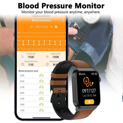 Skorter | All-in-One Health Monitoring Smartwatch with ECG & Blood Glucose Tracker
