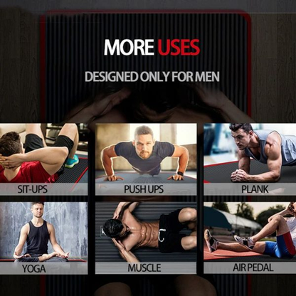 Skorter | Fitness mat men's high-density exercise yoga non-slip mat for gym at home