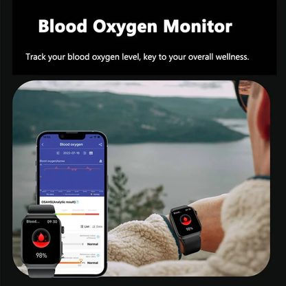 Skorter | All-in-One Health Monitoring Smartwatch with ECG & Blood Glucose Tracker