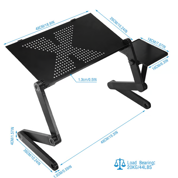 Skorter | 360° Ergonomic Laptop Stand – Adjustable & Portable FlexStand