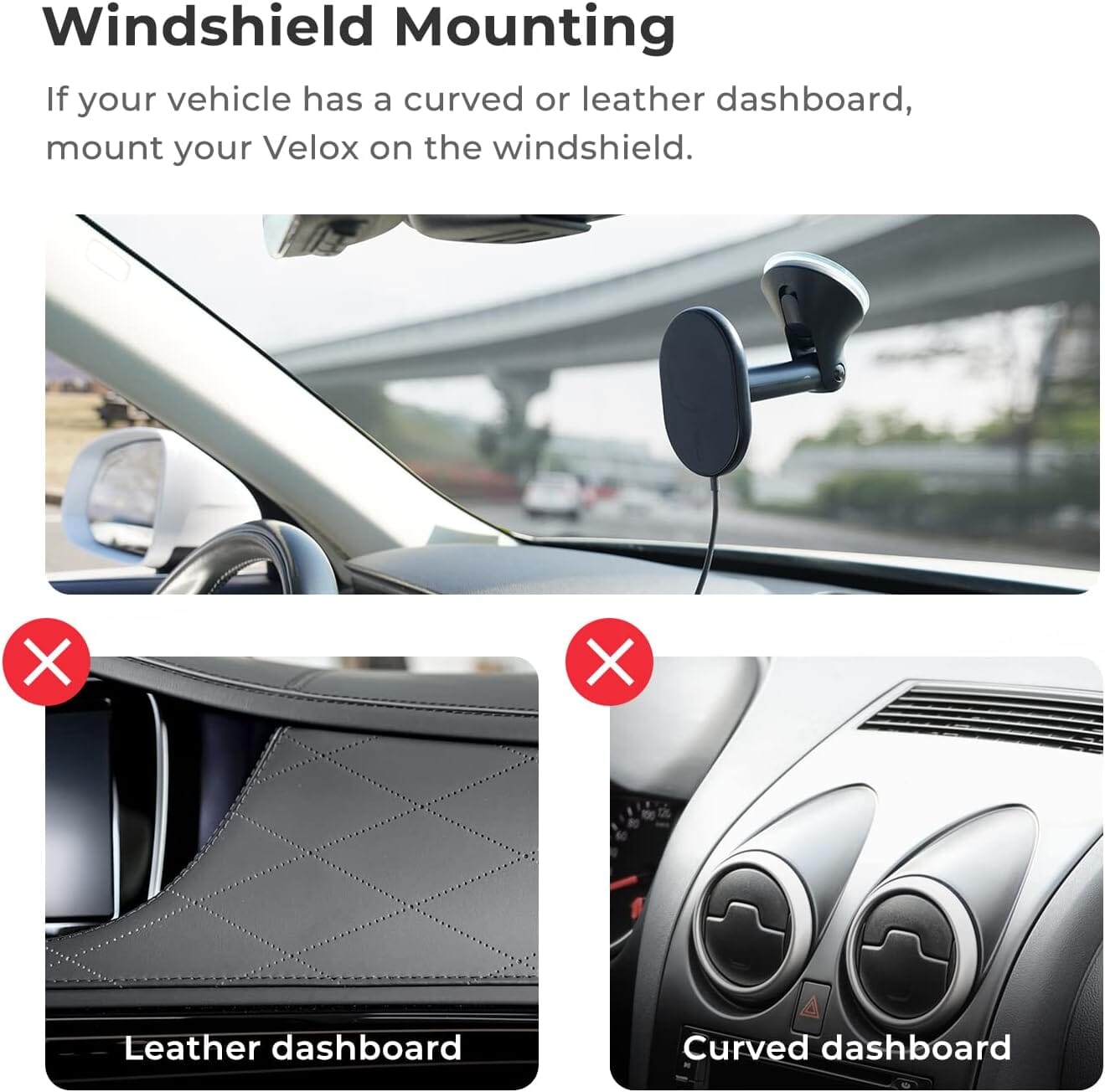 Skorter | iOttie Velox MagSafe compatible magnetic wireless dashboard