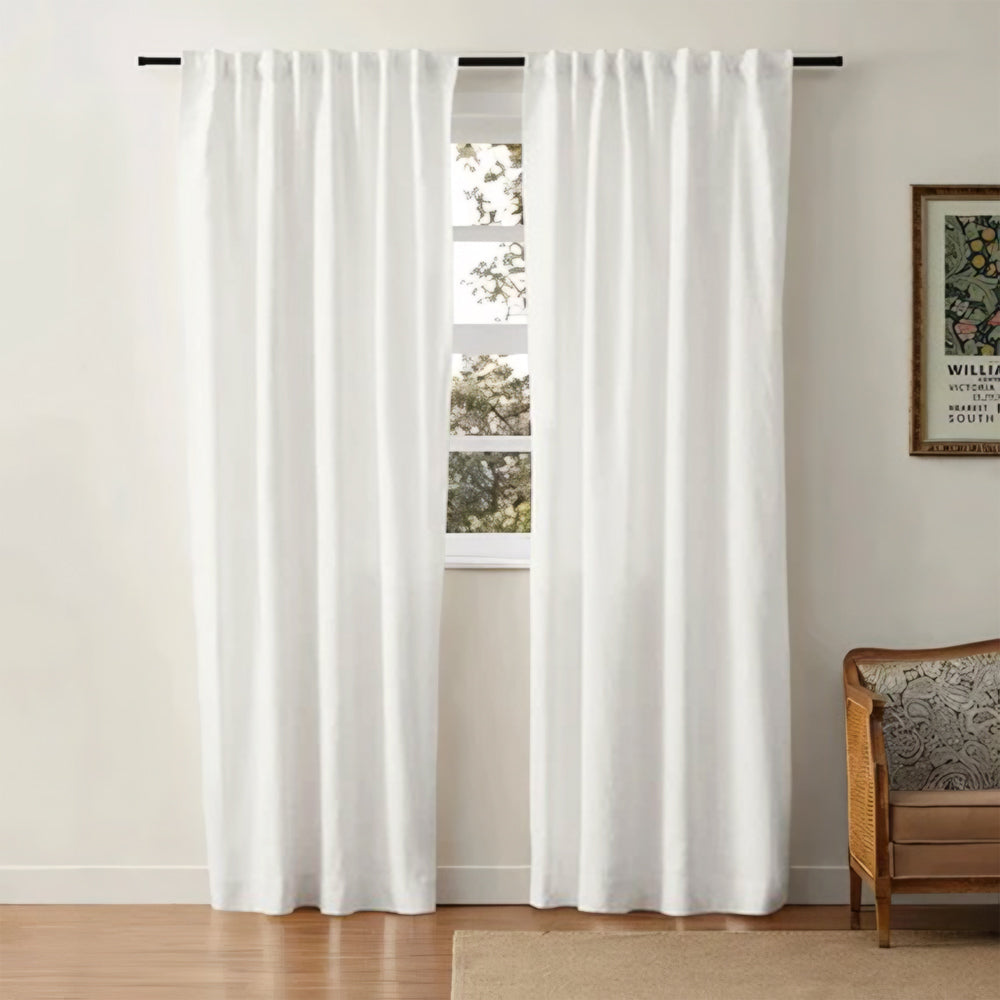 Skorter | Aira - Linen-Cotton Curtain with Soft Fabric