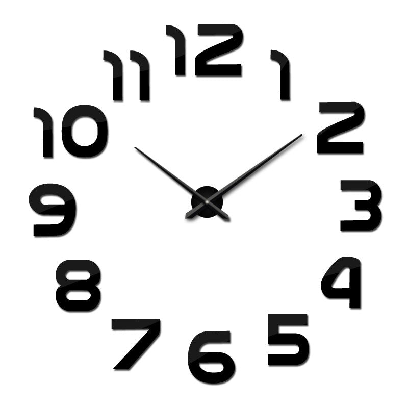 Skorter | Large Acrylic 3D Wall Clock