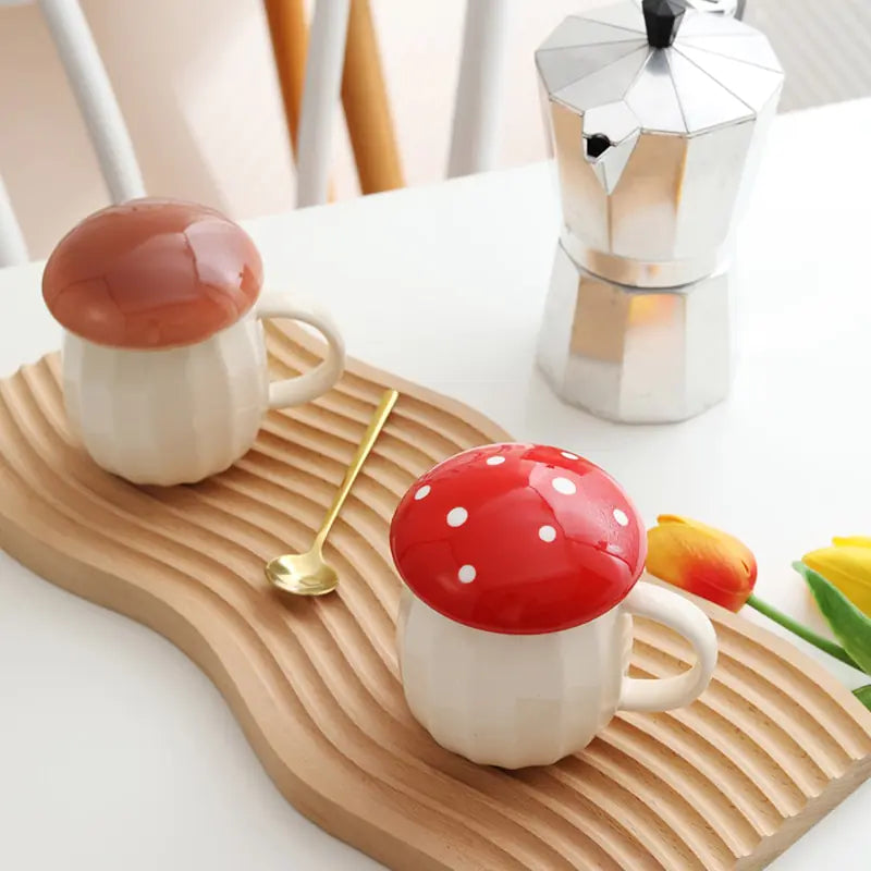 Skorter | Cute Mushroom Coffee Mug