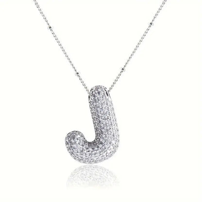 Skorter | Alphabet-Diamond-Pendant-Necklace