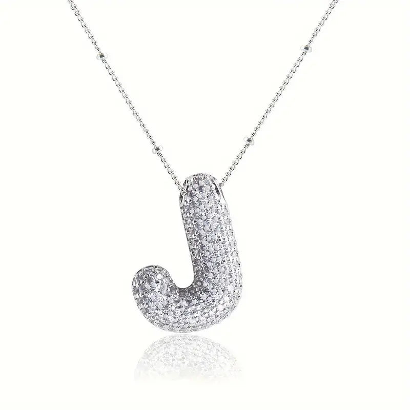 Skorter | Alphabet-Diamond-Pendant-Necklace