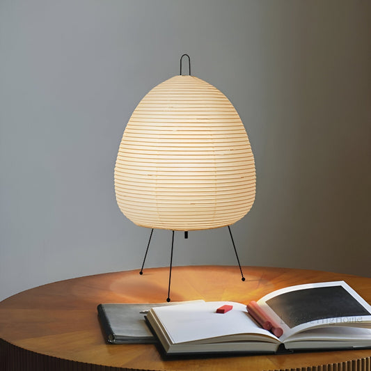 Skorter | ZenLoom – Luxurious table lamp with Japanese Wabi-Sabi design for gentle light
