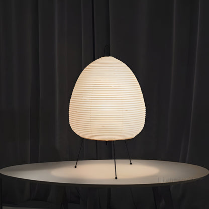 Skorter | ZenLoom – Luxurious table lamp with Japanese Wabi-Sabi design for gentle light