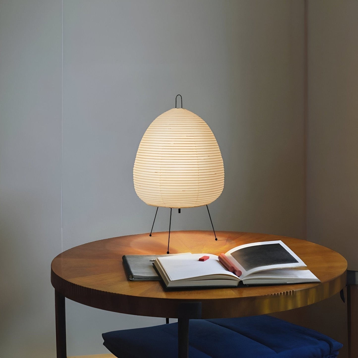 Skorter | ZenLoom – Luxurious table lamp with Japanese Wabi-Sabi design for gentle light