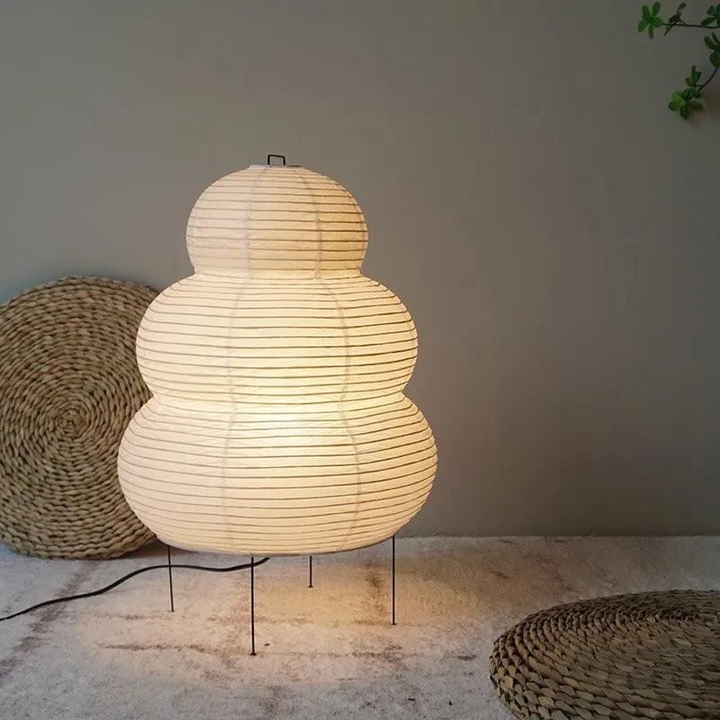 Skorter | Japanese Snowman Table Lamp | Paper