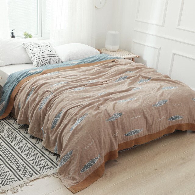 Skorter | Soft Japanese Throw Blanket