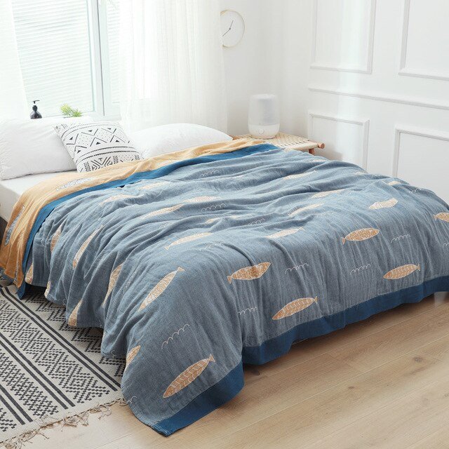 Skorter | Soft Japanese Throw Blanket