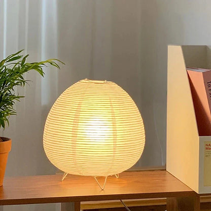 Skorter | ZenGlow – Elegant table lamp in Wabi Sabi style for a soothing interior