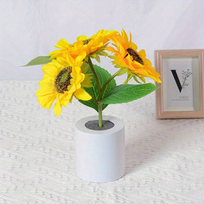 Skorter | Sunflower Night Lamp with Radiant Glow